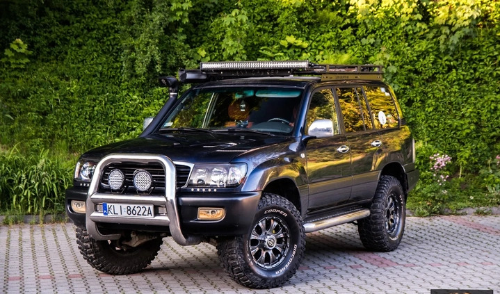 Toyota Land Cruiser cena 99800 przebieg: 430000, rok produkcji 1998 z Wąsosz małe 407